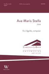 Ave Maris Stella SSAA choral sheet music cover